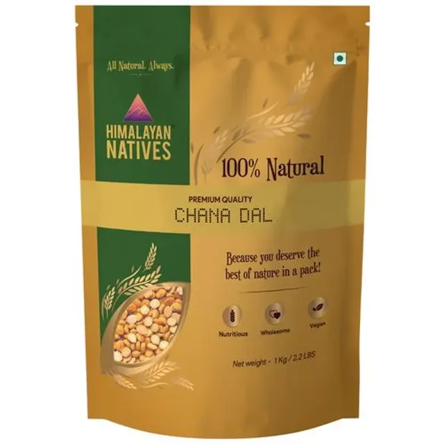 Himalayan Natives Chana Dal - Natural & Pure, 1 Kg-2.webp